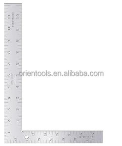 8 Inch X 12 Inch Bạc Thợ Mộc Vuông Thợ Mộc Góc Phải Cai Trị L Hình Dạng Kim Loại Vuông Thép Khung Công Cụ Đo Đo Đo - Product Image 1