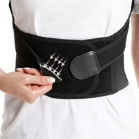 Ceinture de soutien lombaire respirante en matériau composite, correcteur de posture orthopédique réglable pour hommes et femmes, soins de santé