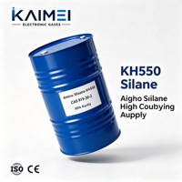 Agent de Couplage Silane à Haute Pureté 99% KH-550, Liquide Aminosilane 3-Aminopropyltriethoxysilane pour l'Adhésion