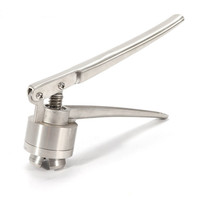 Sertisseuse semi-automatique manuelle pour parfums et bouteilles alimentaires 13mm 15mm 20mm – Scelleuse à sertir Haojingyi facile à utiliser