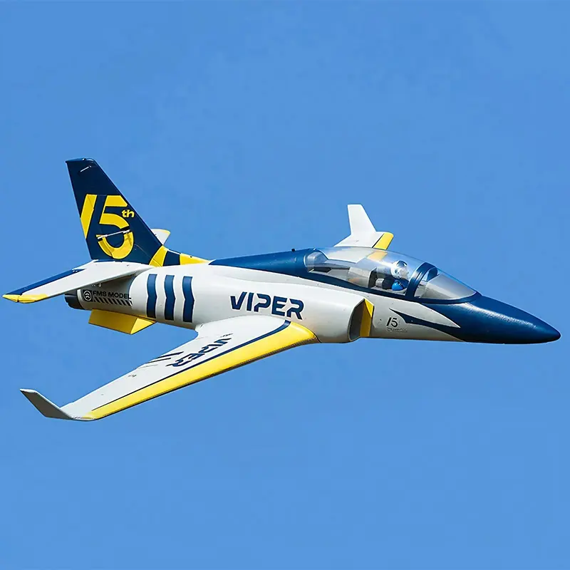 FMS 70mm Viper V2 EDF Jet PNP 15. Jahrestag RC-Flugzeug mit CNC-Metall-Landungsgetriebe Hochgeschwindigkeits-Bürstenloser Motor