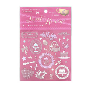 1 foglio di adesivi per confezione, <span class=keywords><strong>serie</strong></span> Lace Celebration, adesivi decorativi con un tema femminile per bullet journal. - Product Image 5