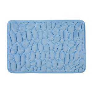 SHENGDE Lavable Salle De Bains <span class=keywords><strong>Tapis</strong></span> <span class=keywords><strong>Tapis</strong></span> Super Absorbant <span class=keywords><strong>Tapis</strong></span> De Toilette <span class=keywords><strong>Antidérapant</strong></span> Doux Pavé En Relief Mousse À Mémoire <span class=keywords><strong>Tapis</strong></span> De Bain - Product Image 6