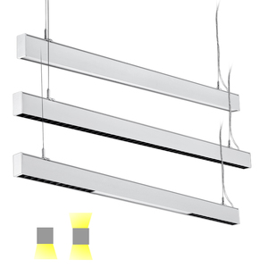 Văn Phòng <span class=keywords><strong>Led</strong></span> Tuyến Tính Chiếu Sáng Trong Nhà Sử Dụng 3570 Lên Và Xuống, Bị Đình Chỉ, Treo Tường, Trần Gắn Kết, PMMA Khuếch Tán Để Bảo Vệ Mắt - Product Image 2