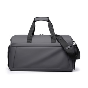 Custom Size Minimalist Portable Duffle Bag With Independent Shoe Compartment Handheld Travel Bag <b>Trolley</b> Sleeve Fitness Gym Bag - Product Image 1