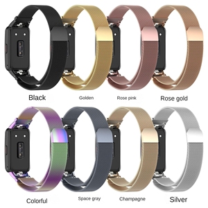 Bracelet Milanese en métal pour Band 6/7 avec fermoir magnétique, style sportif et tendance - Product Image 3
