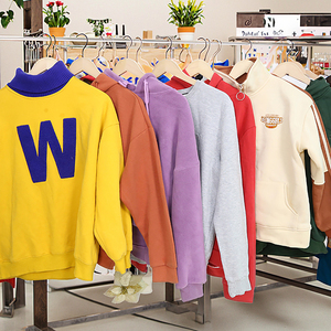 เสื้อสเวตเตอร์<span class=keywords><strong>มือ</strong></span>สองแฟชั่นสบายๆ คุณภาพสูงสำหรับผู้<span class=keywords><strong>ชาย</strong></span>และผู้หญิง เสื้อผ้ากีฬาสำหรับฤดูใบไม้ร่วงและฤดูหนาว สภาพสะอาด ขายส่ง - Product Image 1