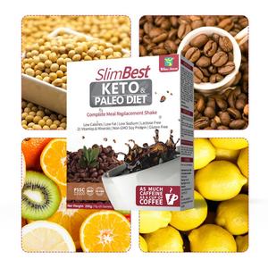 Mince <span class=keywords><strong>Meilleur</strong></span> Keto Super Vert À Base <span class=keywords><strong>De</strong></span> Plantes Végétalien Café Instantané Sucre Crème Repas Remplacement <span class=keywords><strong>Shake</strong></span> pour Paleo Keto Detox Régimes Amer - Product Image 5