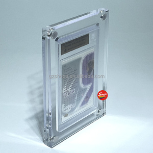 Protector de pantalla de tarjeta de clasificación de <span class=keywords><strong>Pokemon</strong></span> de acrílico transparente de alta calidad SHP para funda protectora de losa de tarjeta graduada - Product Image 2