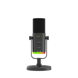 Microphone de bureau RGB dynamique pour ordinateur portable USB Live Ancre vocale avec réduction du bruit du condensateur <span class=keywords><strong>sur</strong></span> Mac et <span class=keywords><strong>PC</strong></span> - Product Image 3