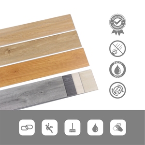 Tablones de Suelo SPC con Efecto Madera Antigua, Corte de Sierra y Relieve Profundo, para Casas de Campo y Chalets - Product Image 4