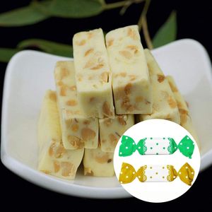 Tùy chỉnh <span class=keywords><strong>twistable</strong></span> kẹo sáp trắng giấy Taffy wrappers Caramel bao bì giấy - Product Image 3