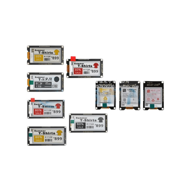 AI-KSEN 1.54-inch 2.13-inch 2.9-inch Flexible Ink Screen LCD Screen Module E-paper Electronic Paper Display Screen
