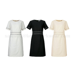 Vente en gros coton respirant personnalisé Esthéticienne Coiffeur Salon de manucure Massage Spa <span class=keywords><strong>Uniforme</strong></span> pour femmes OEM - Product Image 3