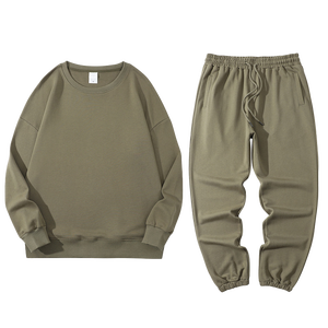 <span class=keywords><strong>Tuta</strong></span> da <span class=keywords><strong>Donna</strong></span> in Due Pezzi Beige con Felpa e <span class=keywords><strong>Pantaloni</strong></span> Jogger per Ordini all'Ingrosso, ODM/OEM - Product Image 2