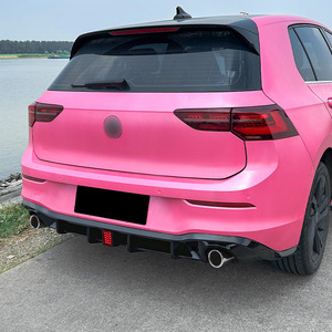 Alerón trasero Amp-Z para Volkswagen Golf Mk8 R-Line Gti, acabado negro mate estilo piano, kit de carrocería tuning. - Product Image 3