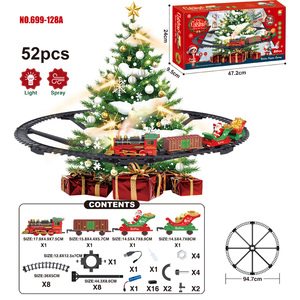 Decoraciones de Interior, Juguete de Plástico <span class=keywords><strong>para</strong></span> Montar, Clásico <span class=keywords><strong>Tren</strong></span> Eléctrico Colgante de <span class=keywords><strong>Navidad</strong></span> con Luz, Sonido y Humo - Product Image 5