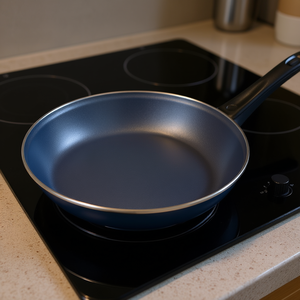 KARL KRGER Royal Frying <b>Pan</b> 24 Cm Blue <b>Nonstick</b> Cookware For Stovetop Use - Product Image 3