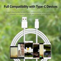 Cable de Carga USB a Tipo-C Dairle, Carga Rápida de 2A, Cable TPE de 22AWG con Doble Blindaje de Datos para Teléfono Inteligente, Tableta, Cámara, Computadora