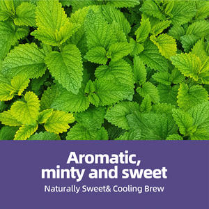 Teh Herbal <span class=keywords><strong>Spearmint</strong></span> Alami dalam Kantong untuk Kenyamanan Pencernaan & Nafas Segar, Vegan, Bebas Kafein - Product Image 2