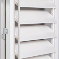 Volets de plantation en tilleul naturel Volets de forme ovale en PVC imperméable en faux bois pour fenêtres et portes