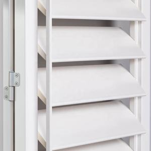 مصاريع مزارع خشب الزيزفون الطبيعي بيضاوي الشكل مقاوم للماء مصاريع خشب صناعي من كلوريد البولي فينيل للنوافذ والأبواب - Product Image 3