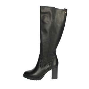 Carmela Women's <b>Knee</b> <b>High</b> Boots Black 37 Heel Height - Product Image 1