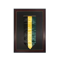 Cadres de remise de diplôme écologiques Mondon, cadres de présentation de médailles, cadres de présentation de pièces de monnaie avec passe-partout blanc, noir, bordeaux, cadre de présentation