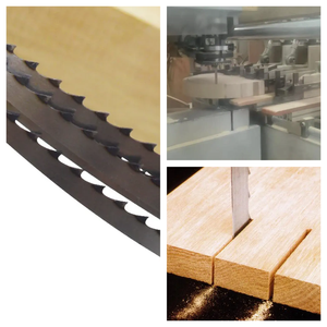 Dehuai - Hoja de sierra de cinta endurecida personalizada para trabajar la madera, proveedor de hojas de sierra de cinta de doble dureza - Product Image 5