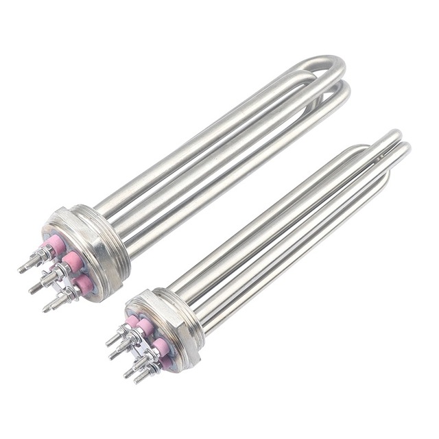 220v 9kw Industrial Screw Plug Waterproof Electric Coil Tubular Water Immersion Heater element