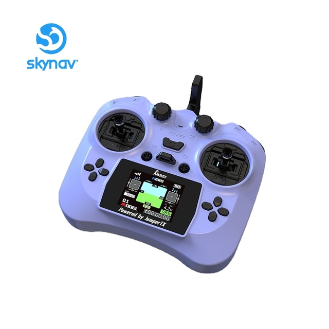 Jumper Remote Controller Smart 2\" Color Screen Transmitter with Hall Sensor for Gimbals ELRS 2.4G 100mW 12CH Drone