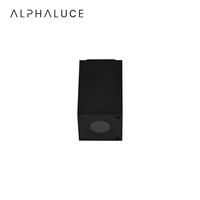 Plafonnier LED Carré Encastré en Aluminium Étanche IP65 2700K-4000K, Montage en Surface, Télécommande, Moderne, pour Salle de Bain et Usage Commercial