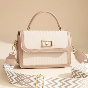 Sac bandoulière grande capacité haut de gamme pour femme, directement de l'usine, à la mode, avec fermeture éclair, sacs d'épaule hiver simples et doubles - Product Image 1
