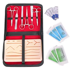 Medical Surgical Suture Practice Kit mit Naht-Trainings pad /Complete Basic Suture Kit