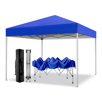 Tente Pop-Up 10x10 Portable Pliante Robuste Instantanée pour Événements Extérieurs, Fêtes, Camping, Vendeurs