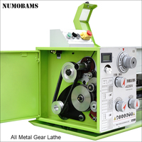 Numobams NU260V 750W Tour à métaux manuel robuste 220V, portée de coupe 260mm, entre centres 700mm, pour atelier domestique