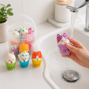 Squishies de Personajes de Comida Surtidos a Granel, Juguetes Sensoriales Blandos de Rebote, Cubo de Juguetes Antiestrés, Recuerdos de Cumpleaños, Premios Escolares - Product Image 4