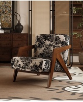 Canapé simple moderne de luxe italien pour petite maison, chambre à coucher, salon, structure en bois, design ergonomique