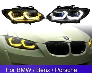 ชุดไฟหน้า LED แบบสองสี สำหรับ BMW 3 Series <span class=keywords><strong>E93</strong></span>, M3 ปี 2010/2013 รุ่นดัดแปลง พร้อมไฟเดย์ไลท์ - Product Image 2
