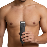 Tondeuse à billes en céramique professionnelle pour le corps, les bras, la taille, l'aine et la poitrine, rechargeable par USB, sans fil, étanche, nouveau design