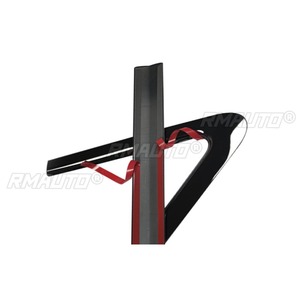Bande décorative pour fenêtre de voiture, cadre de porte extérieur en acier inoxydable pour Volkswagen Golf 6/7/8 2021-2024, kit carrosserie, accessoires de voiture - Product Image 6
