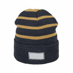 Gorro de lana de nuevo diseño de material de buena calidad hecho al por mayor en Pakistán logotipo personalizado de gorro transpirable Jacquard - Product Image 1