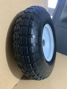 3.50-4 pnömatik şişme lastik tekerlek yeni durum hava lastiği el arabası arabası çim biçme makinesi serpme el arabası - Product Image 2