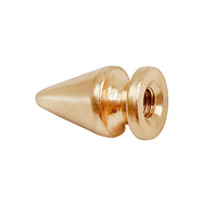 Rivets en forme d'arbre DIY 7*13mm pour vêtements, chaussures et accessoires de chapeaux, clous à filetage interne style punk