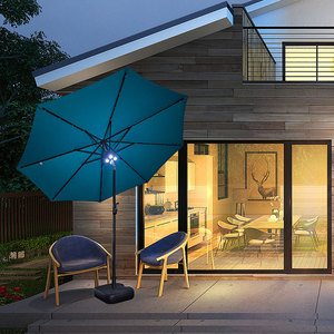 Günstige Moderne LED Wiederaufladbare Batterie-Sonnenschirm-Campingbeleuchtung Garten-Terrassen-Schirm Tragbare Lampen für Hotel- und Parknutzung - Product Image 5