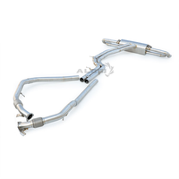 Échappement Catback Haute Performance pour Porsche Cayenne 4.0T E3 2017-2023 SUS304, Tuyaux d'Échappement Valvetronic, Silencieux, Amélioration Sonore