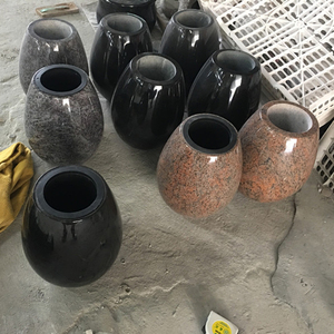 <span class=keywords><strong>Vases</strong></span> de 1,3 pièces <span class=keywords><strong>en</strong></span> <span class=keywords><strong>granit</strong></span> noir, fait à la main avec un Design moderne - Product Image 2