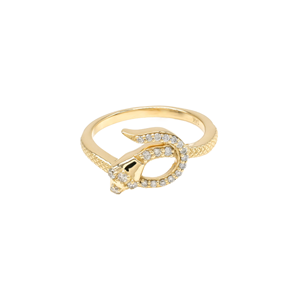 แหวนทองประดับเพชรทรงเรขาคณิตสไตล์ไทยโบราณสำหรับเด็ก แฟชั่นทันสมัย เหมาะสำหรับเป็นของขวัญในงานปาร์ตี้หรือวันครบรอบ - Product Image 1