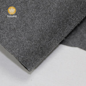 汽车内饰用光滑耐磨超细纤维皮革碳pu皮革人造革 - Product Image 2