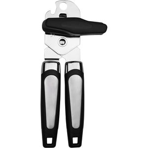 Ouvre-boîte multifonctionnel 3 en 1 en acier inoxydable robuste avec aiguiseur de couteau - Product Image 3